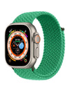 Geflochtenes Solo Loop Armband mit Klettverschluss in vielen Farben