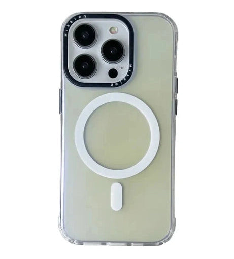 MagSafe Case Neon-Weiß