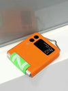 Z Flip Case mit Gurt in Orange