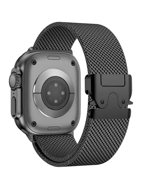 "Strap" Milanese Armband mit Klickverschluss
