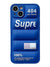 Daunen-Look Case Blau