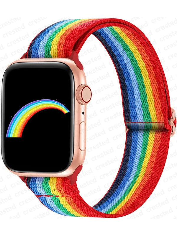 Nylon Style Apple Watch Armband in vielen Farben