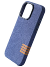 Leinenstoff Case Blau