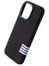 Leinenstoff Case Schwarz
