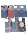 Kevlar Pattern Blau