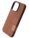 Leinenstoff Case Braun